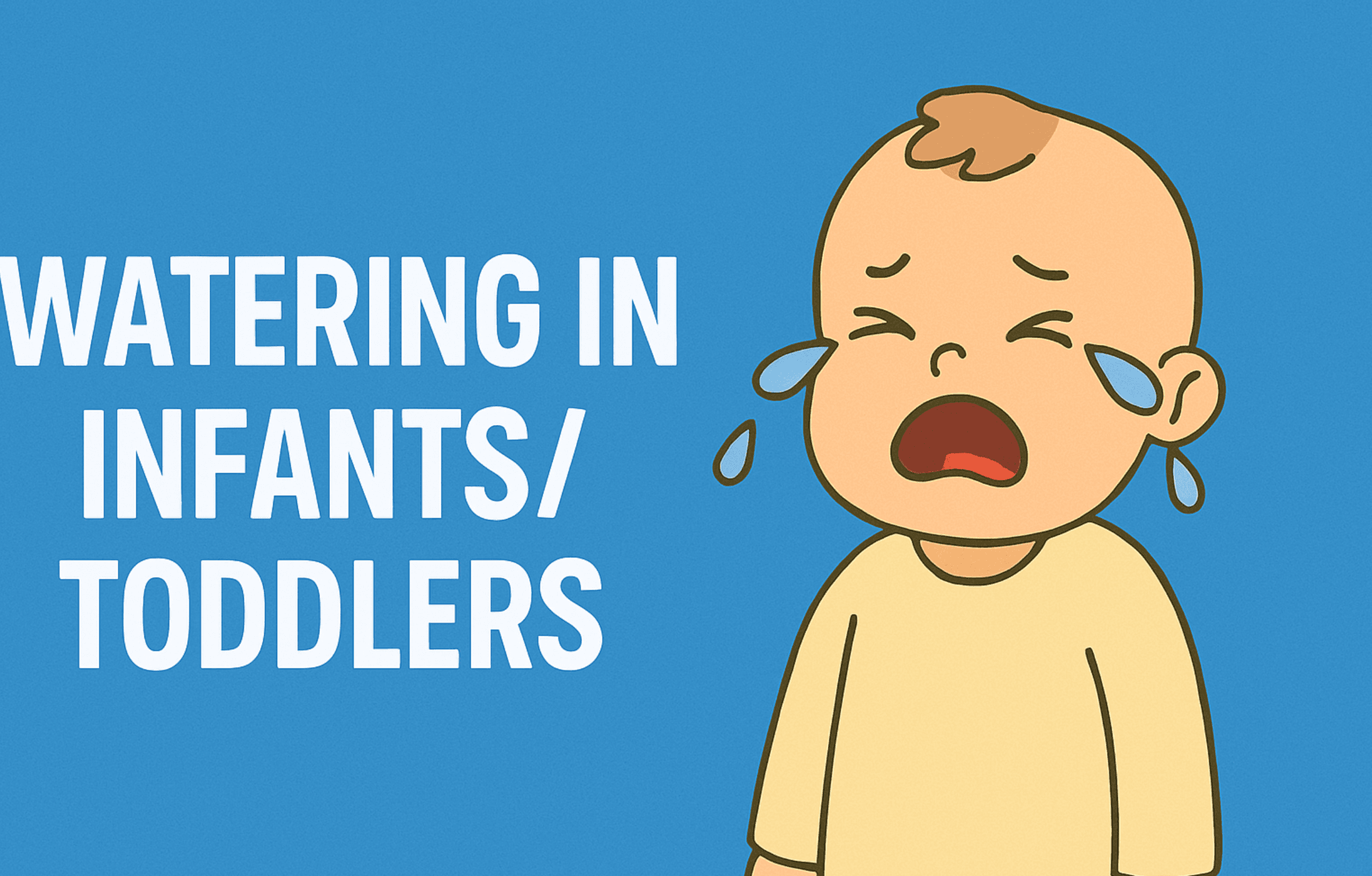 Watering in Infants/Toddlers